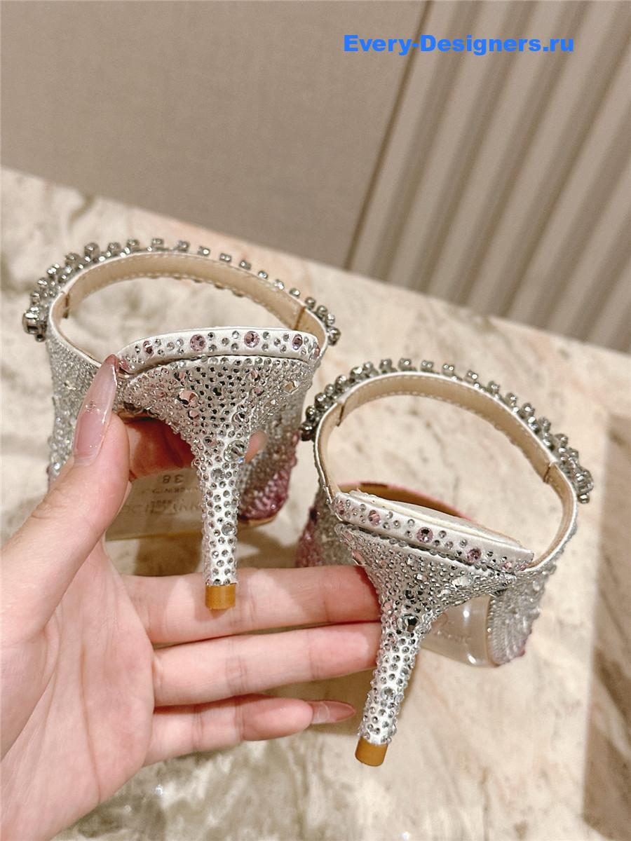 J1m*y Ch00 bing 65 pink glitter mules