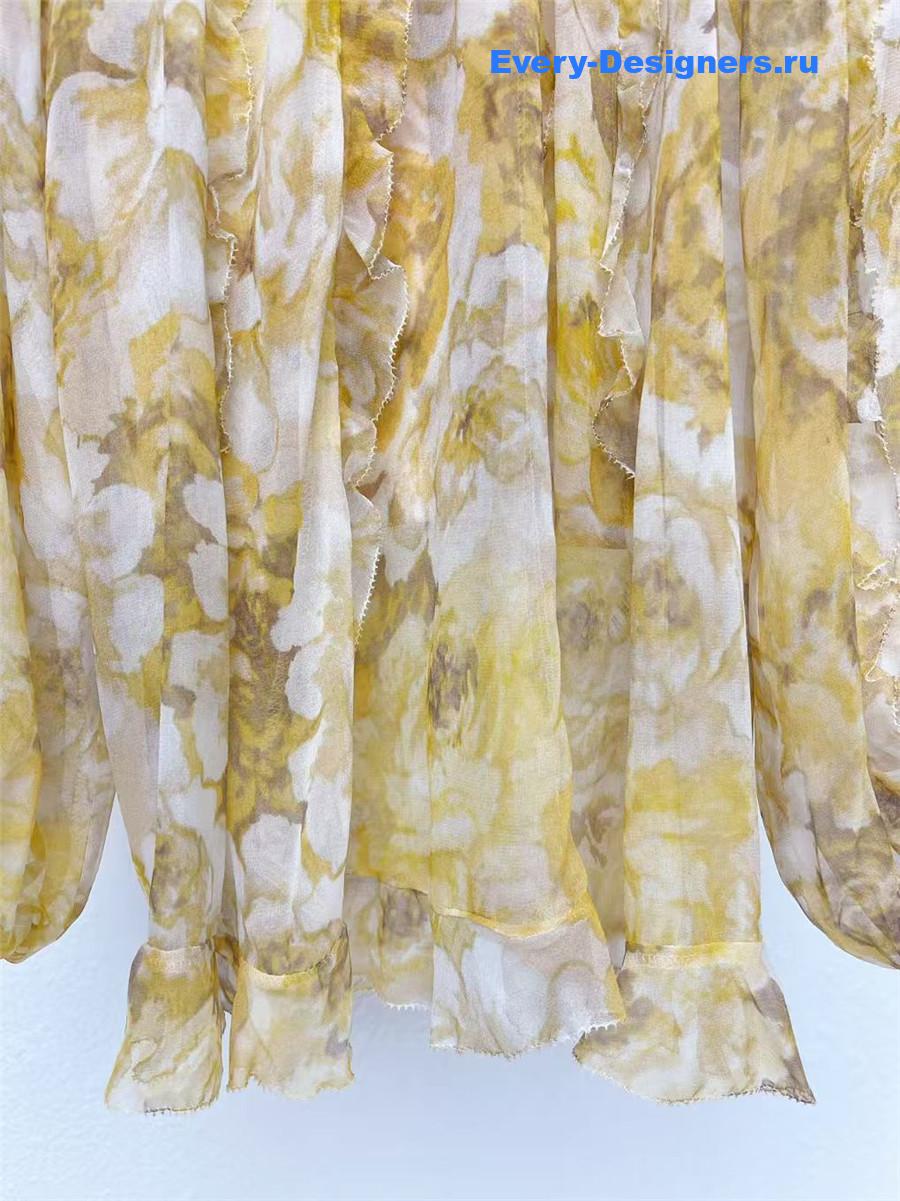 Zimm Butterfly Appliqué Blouse