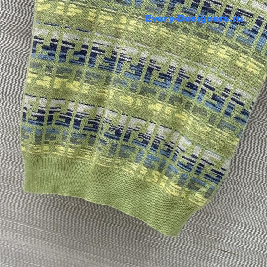 F**di colorful ff knit top