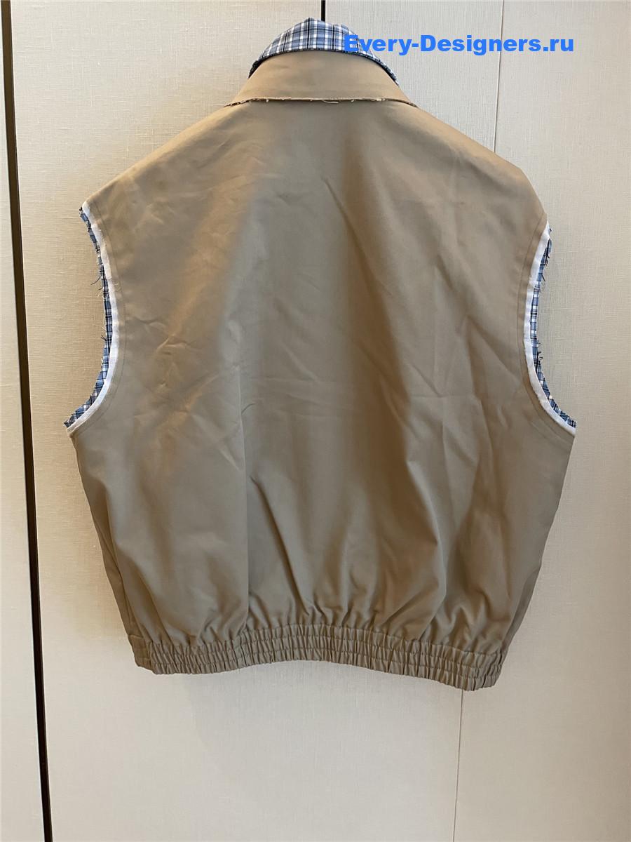 Miu Miu Khaki Vest Jacket