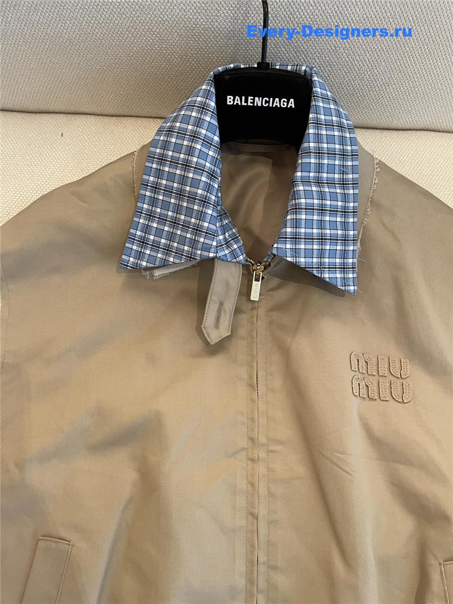 Miu Miu Khaki Vest Jacket