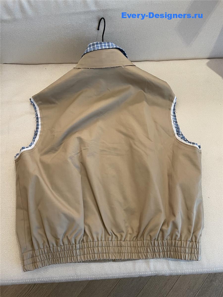 Miu Miu Khaki Vest Jacket
