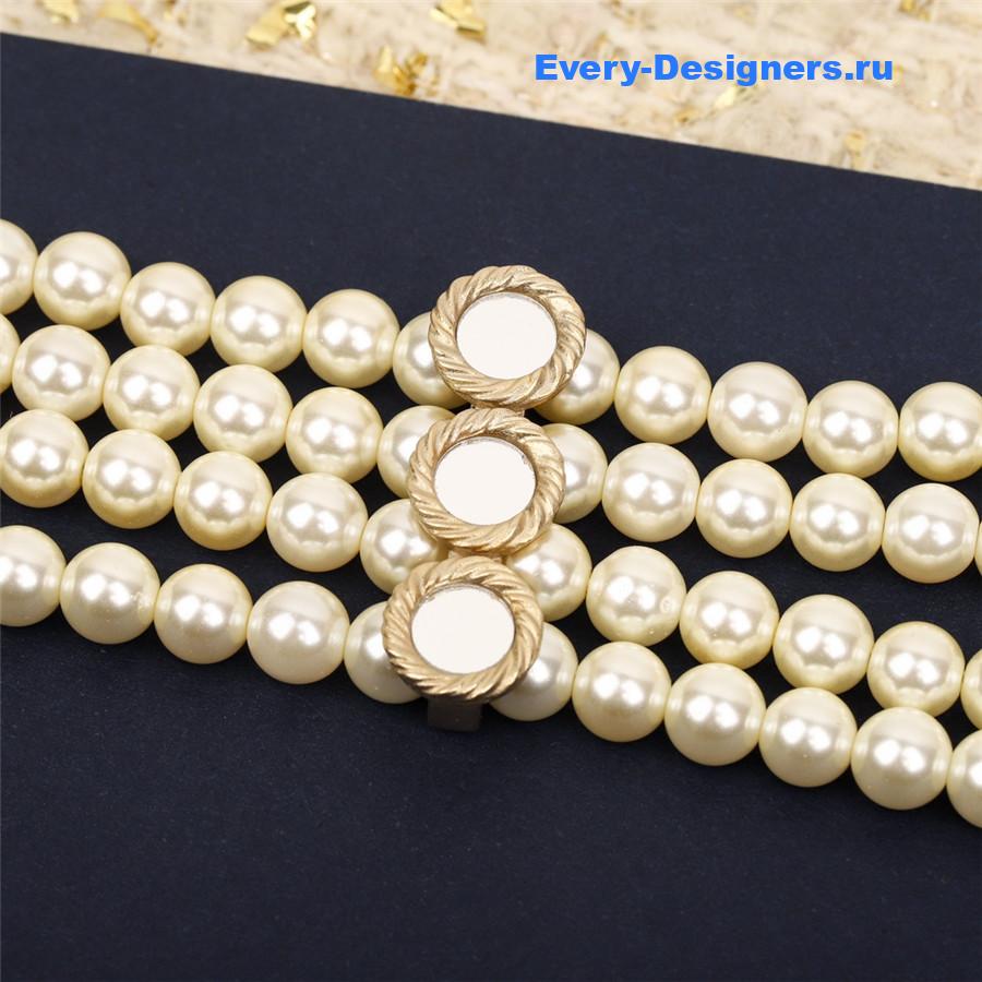 D10r double pearl choker