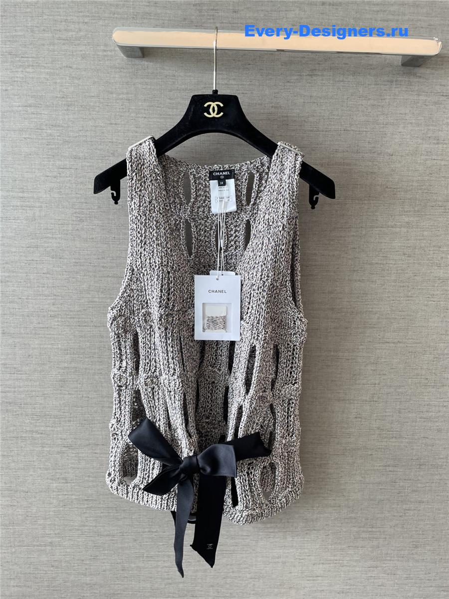 Ch**el grey hollow vest