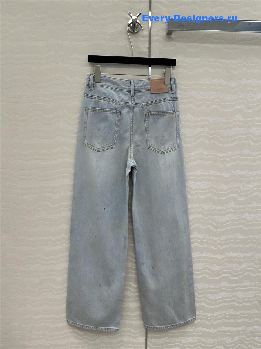 Acne Studios Washed Straight Jeans