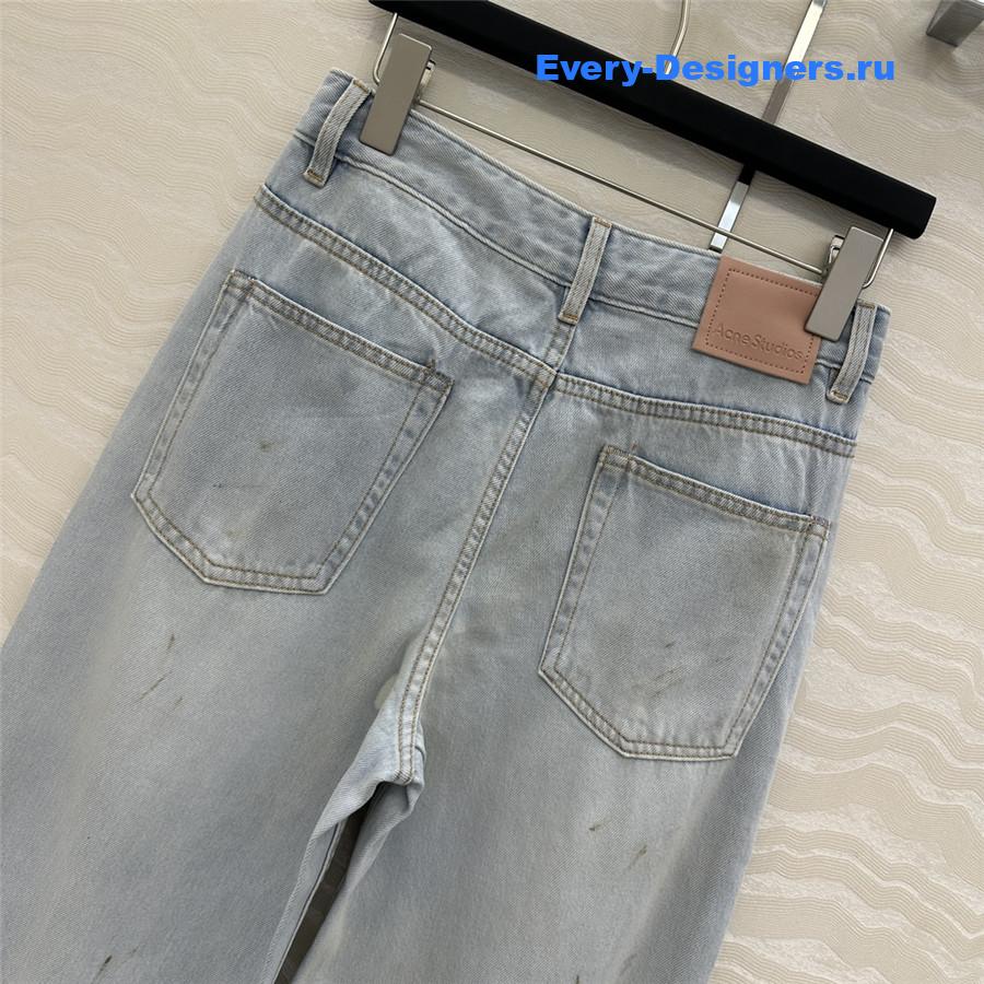 Acne Studios Washed Straight Jeans