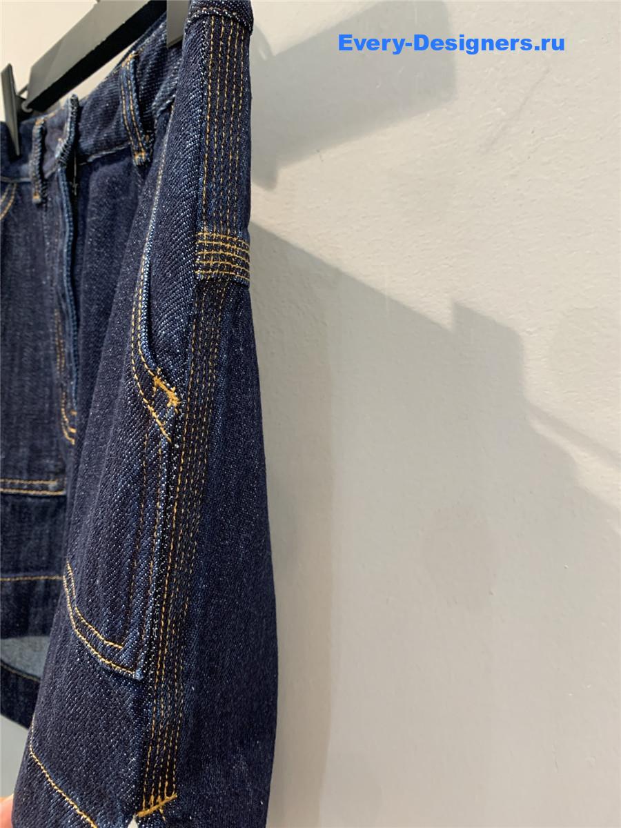 L0ew* workwear denim skirt