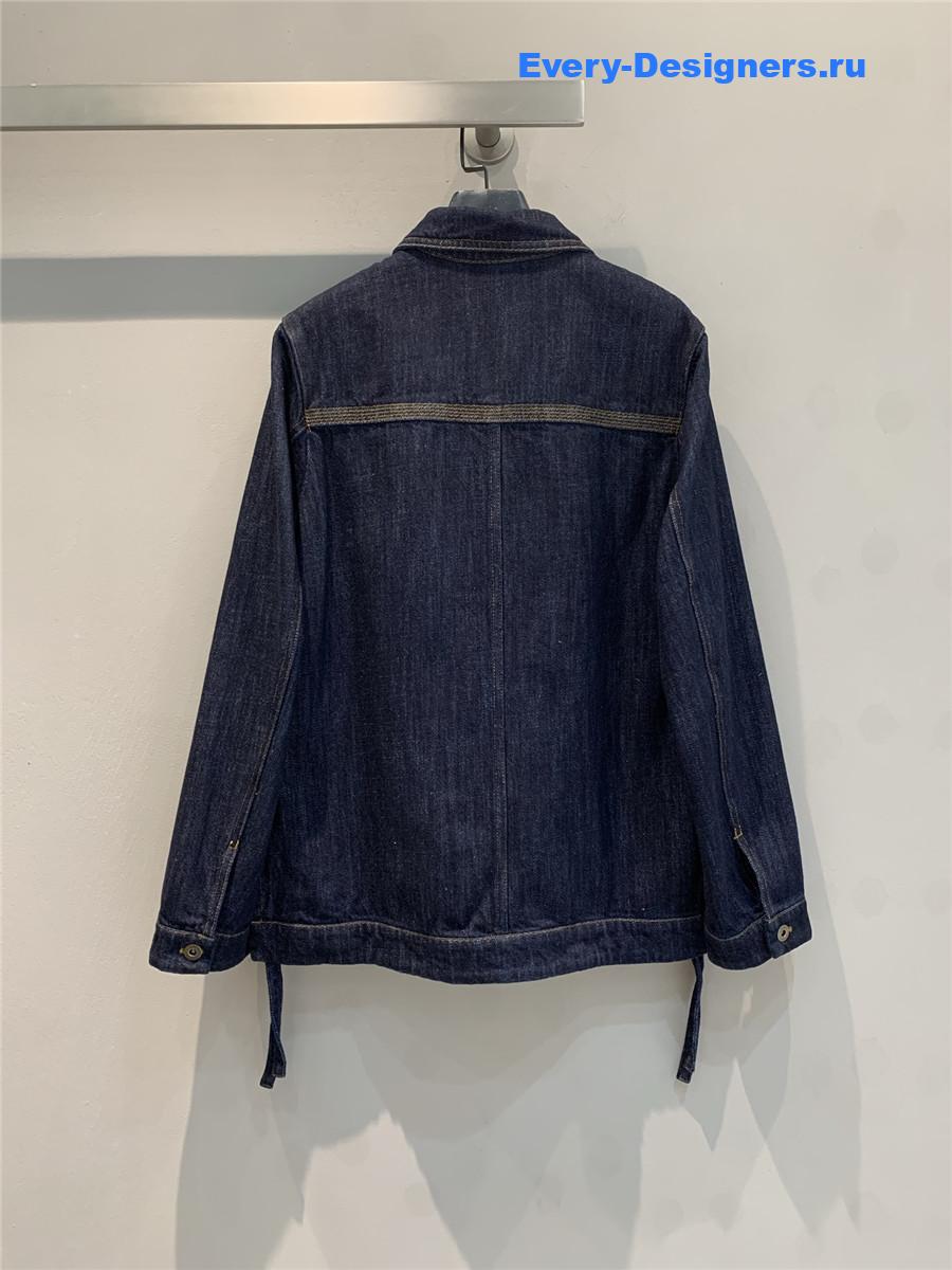 L0ew* blue denim workwear jacket