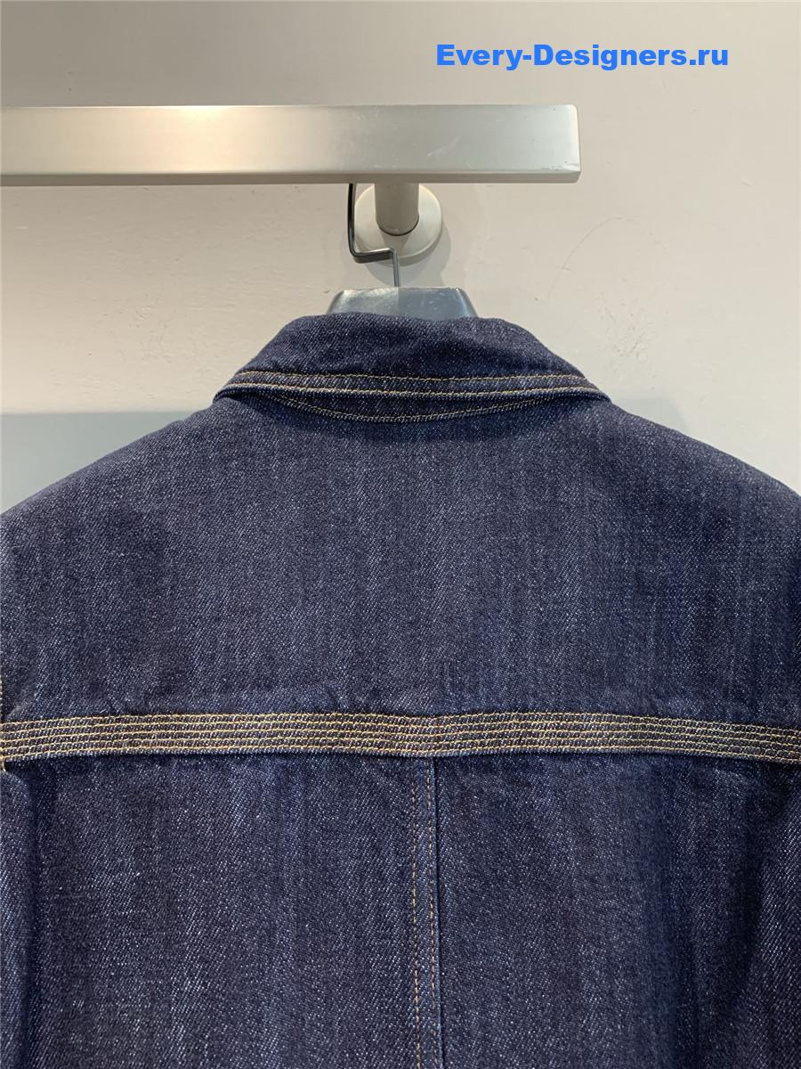 L0ew* blue denim workwear jacket