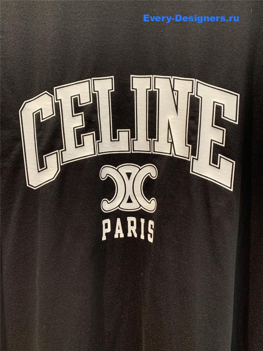 Ce1i*e paris loose black t-shirt