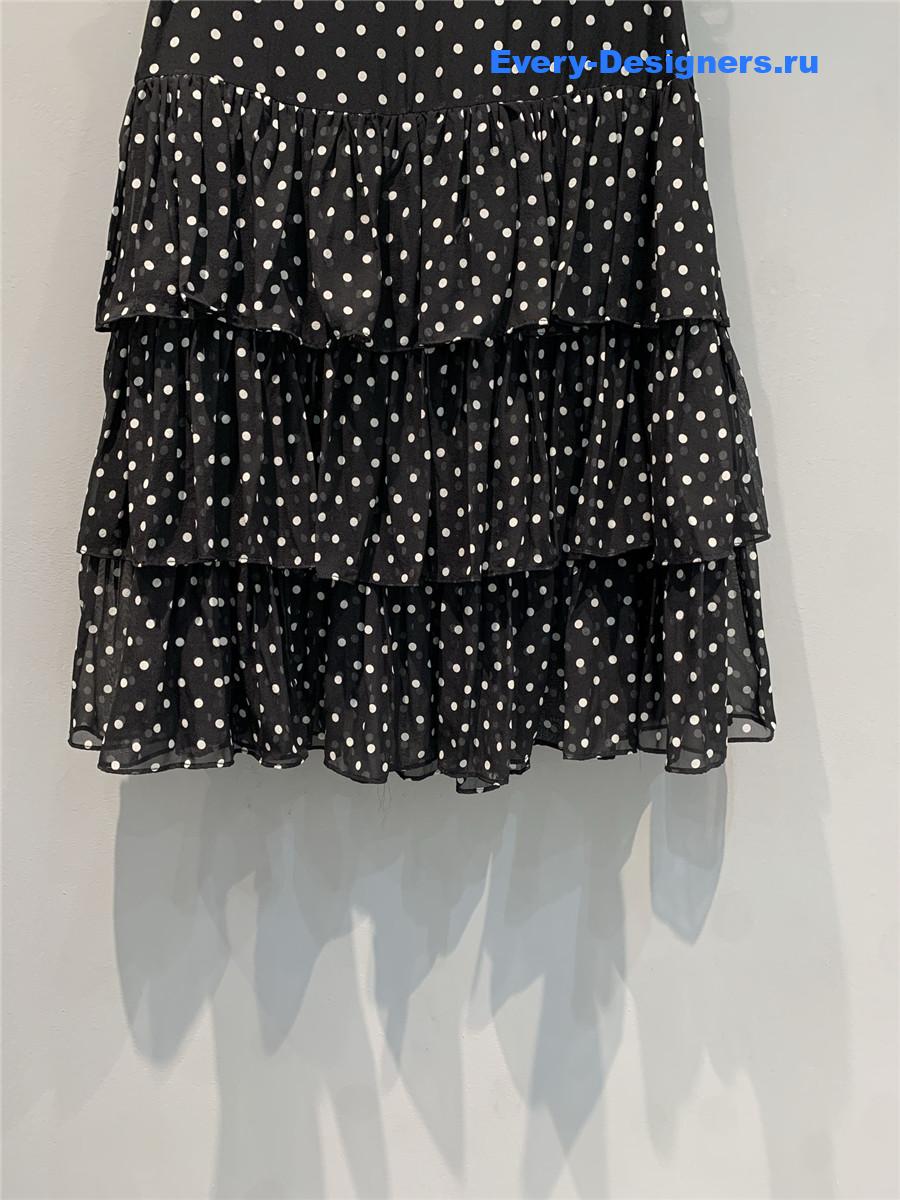 Va1e*ntin0 polka dot mini skirt