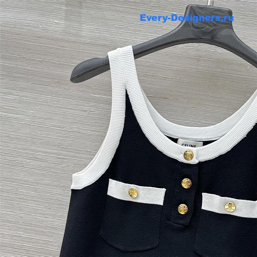 Ce1i*e cropped jersey tank