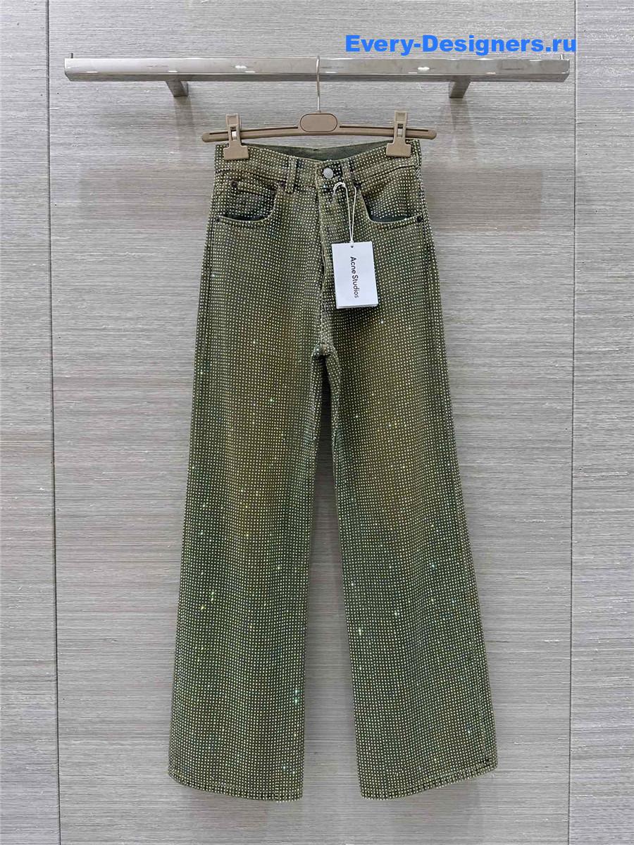 Acne Studios Crystal Stud Jeans