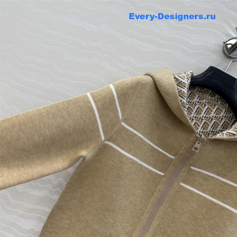 D10r cashmere zip hoodie