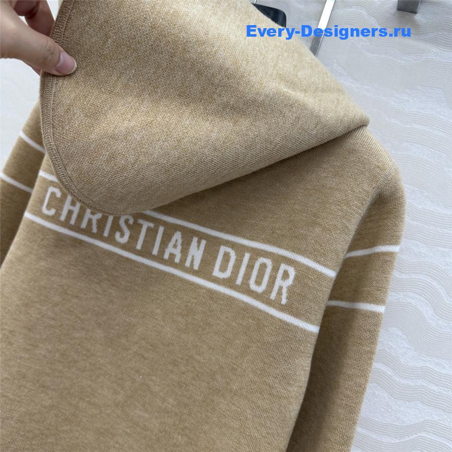 D10r cashmere zip hoodie