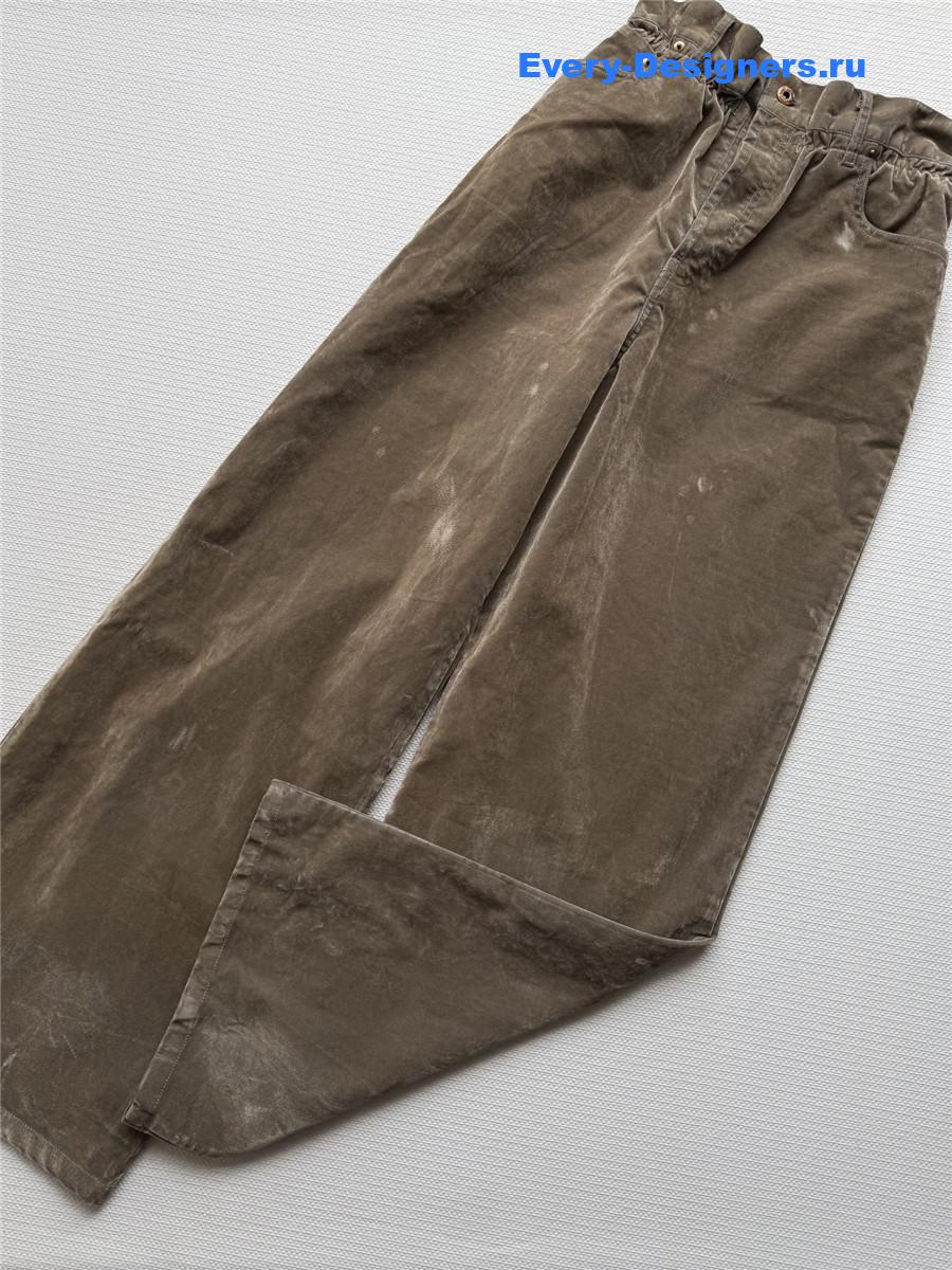 Miu Miu Brown Velvet Jeans