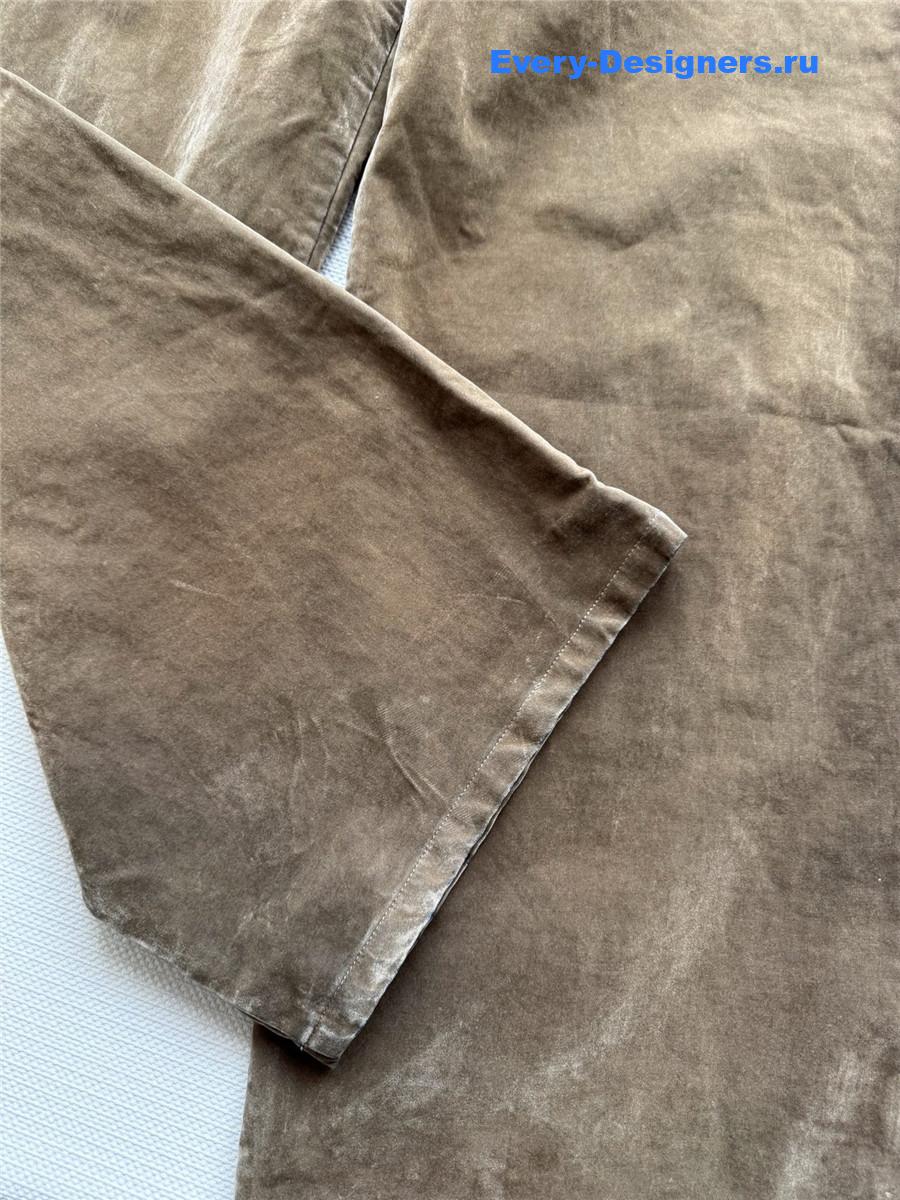 Miu Miu Brown Velvet Jeans