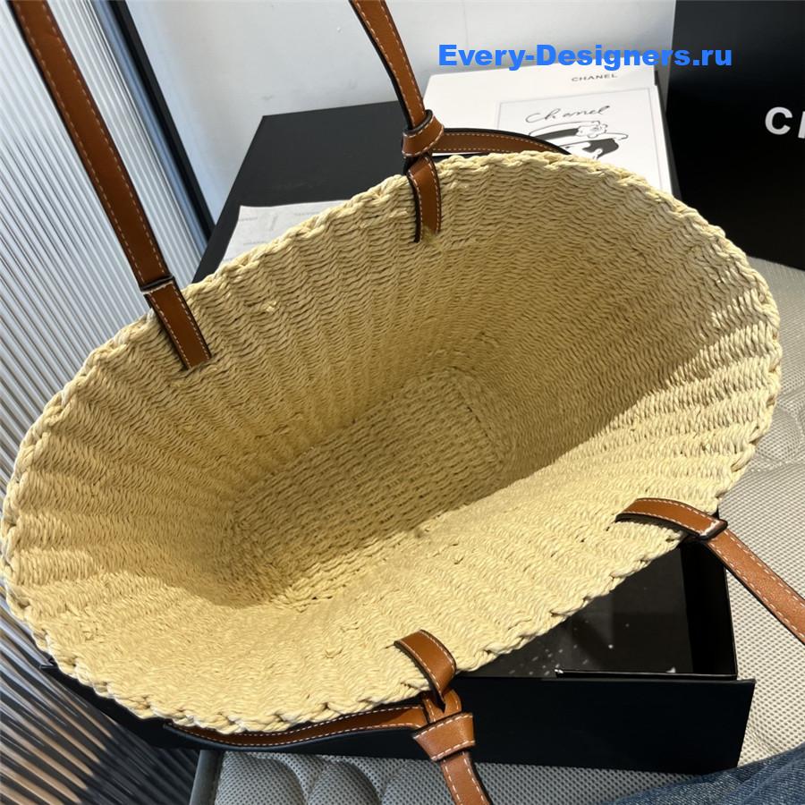 L0ew* straw beach tote bag