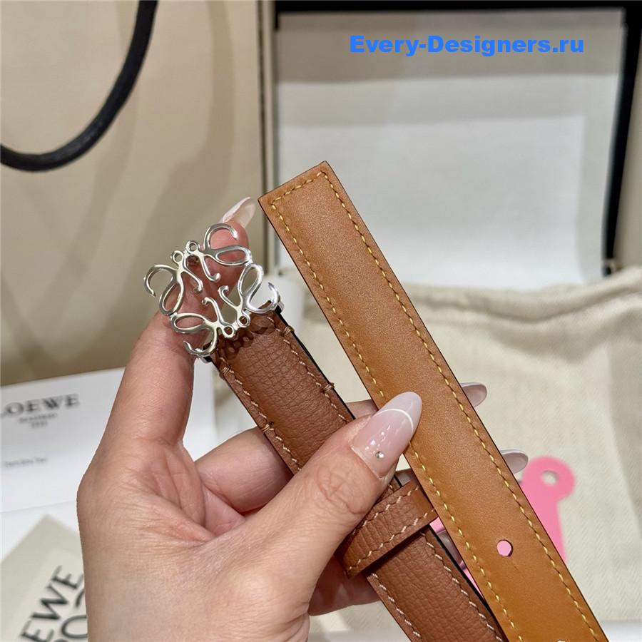 L0ew* brown calfskin belt