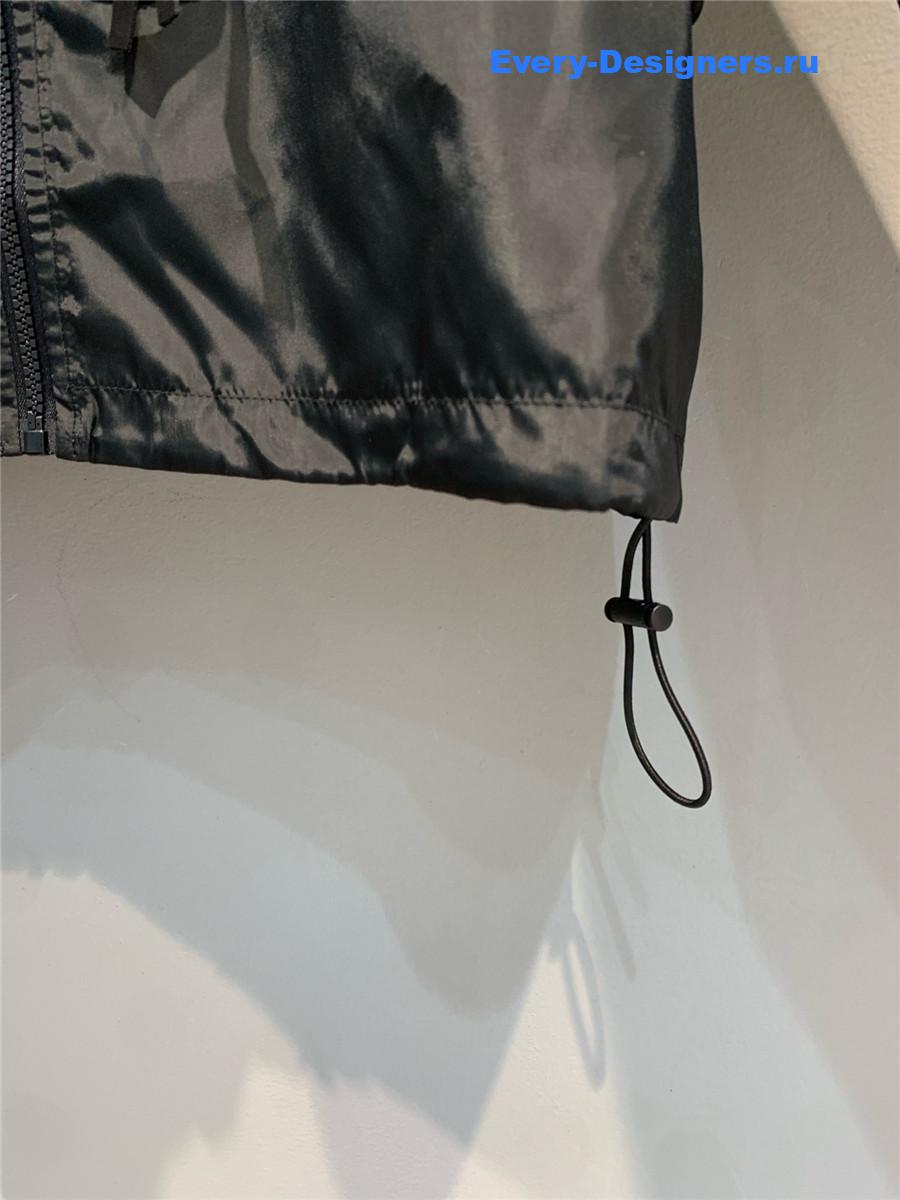 F**di logo-print jacket black