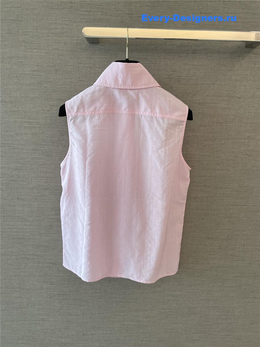 Ch**el pink vest shirt