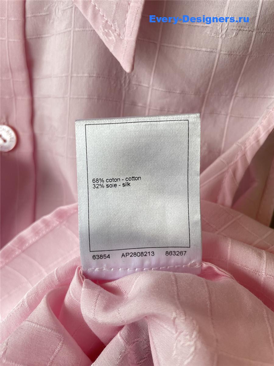 Ch**el pink vest shirt