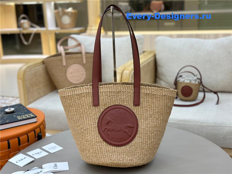 Chloé Horse Medal Basket Bag
