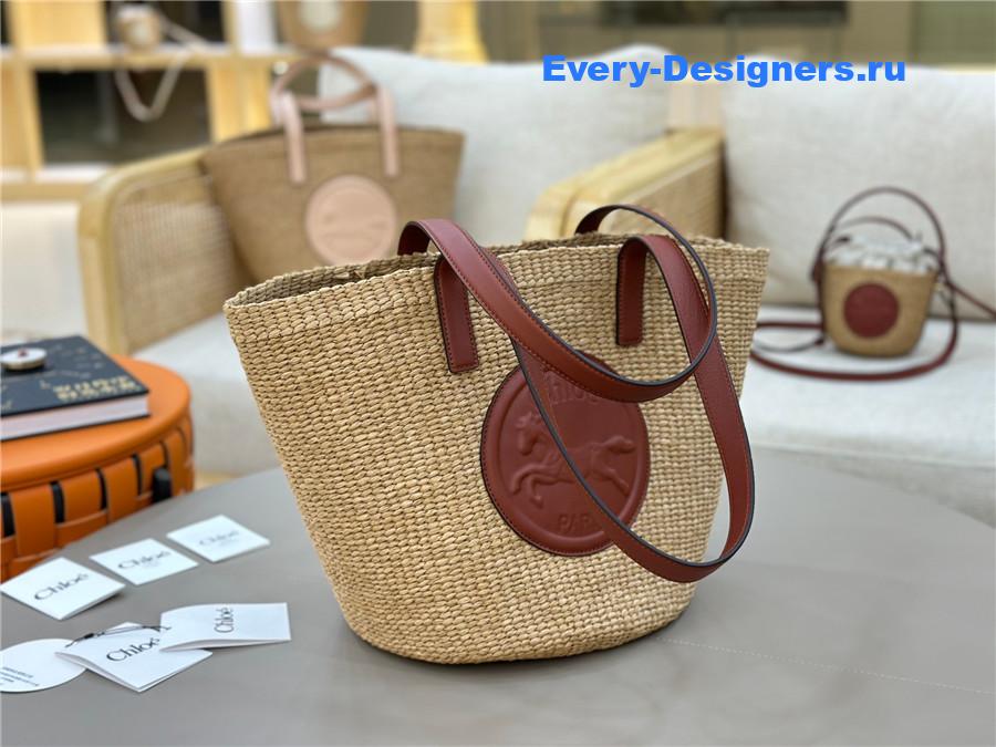 Chloé Horse Medal Basket Bag