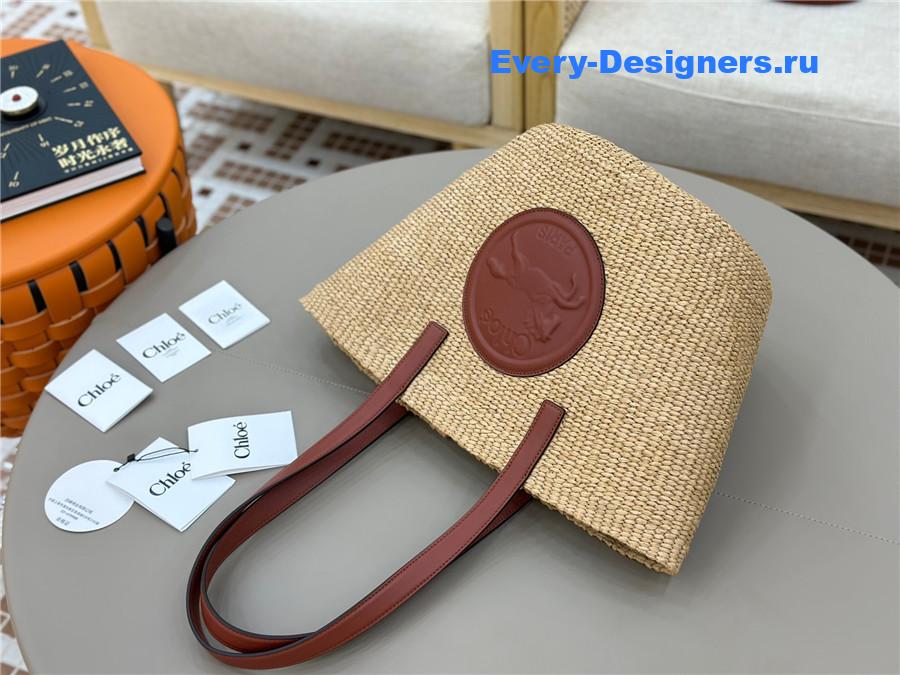 Chloé Horse Medal Basket Bag