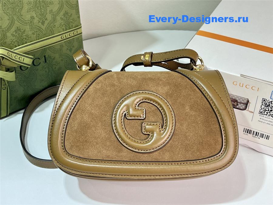 Gvc*1 blondie mini suede bag
