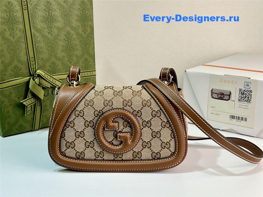 Gvc*1 blondie gg canvas shoulder bag