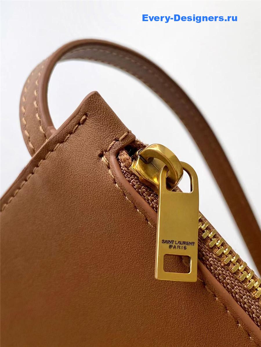 Sa1nt Lau*nt le 5 À 7 beaded wood hobo bag