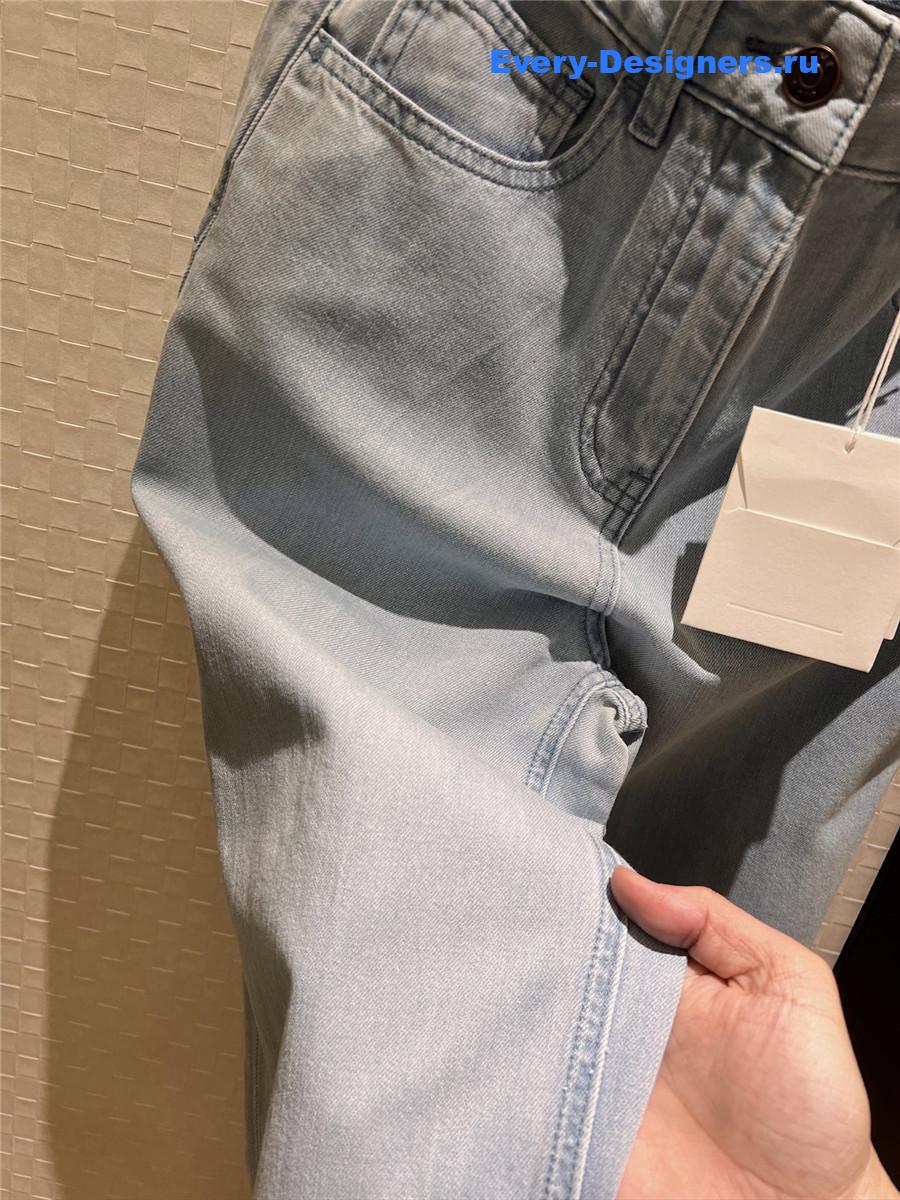 The R0w light blue wide leg jeans