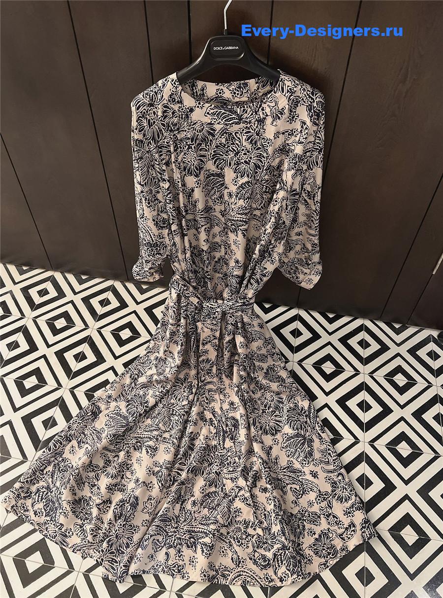 L0r0 P1ana silk maxi shirtdress