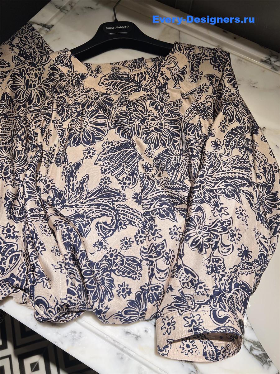 L0r0 P1ana silk maxi shirtdress