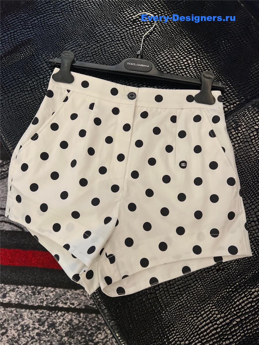 Dolce & Gabbana Polka Dot Shorts