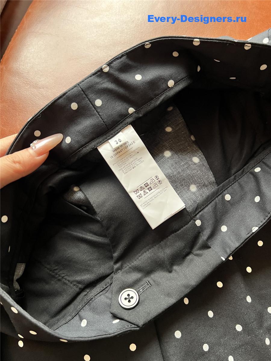 Dolce & Gabbana Polka-Dot Cotton Shorts