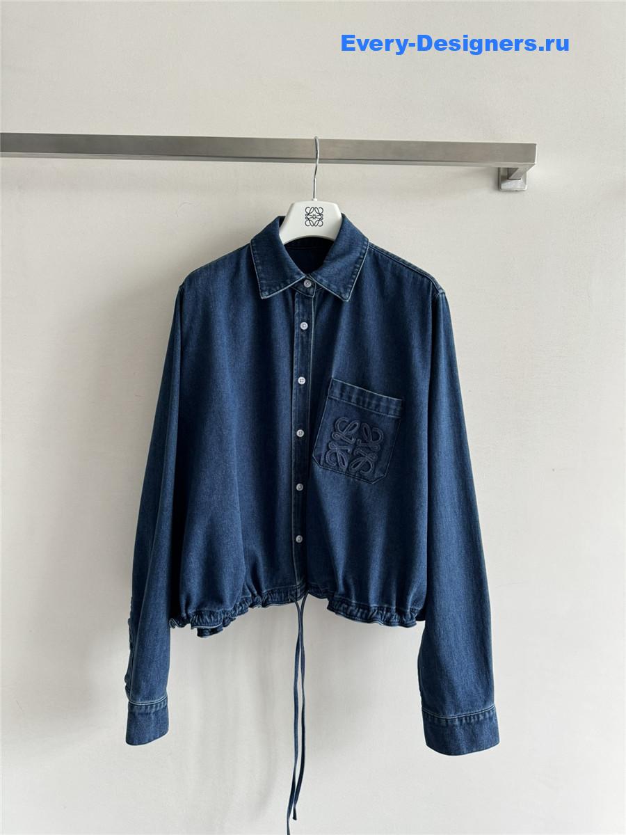L0ew* blue denim jacket