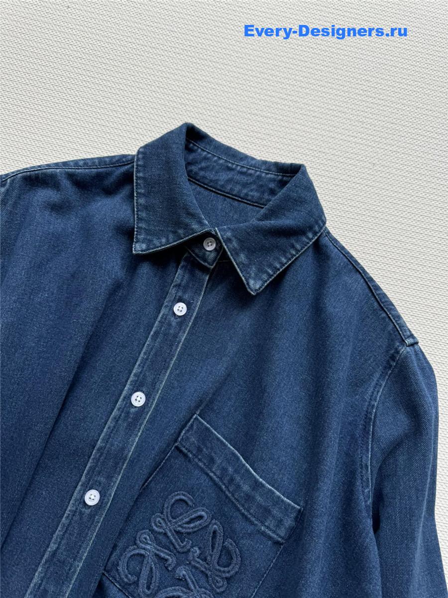 L0ew* blue denim jacket