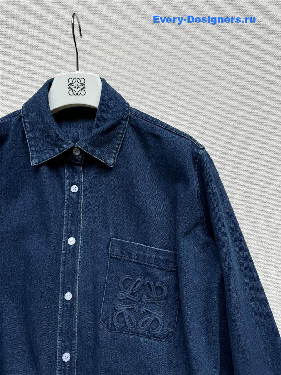 L0ew* blue denim jacket