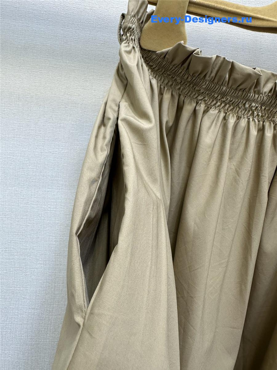 Miu Miu Beige Maxi Skirt