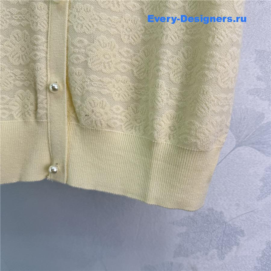 L0ew* embroidered knit cardigan