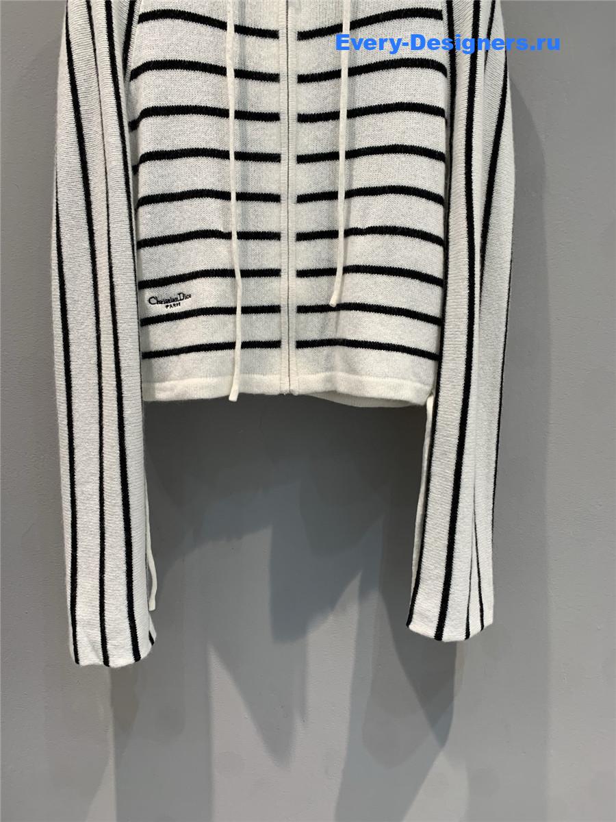 D10r D10riviera striped cardigan
