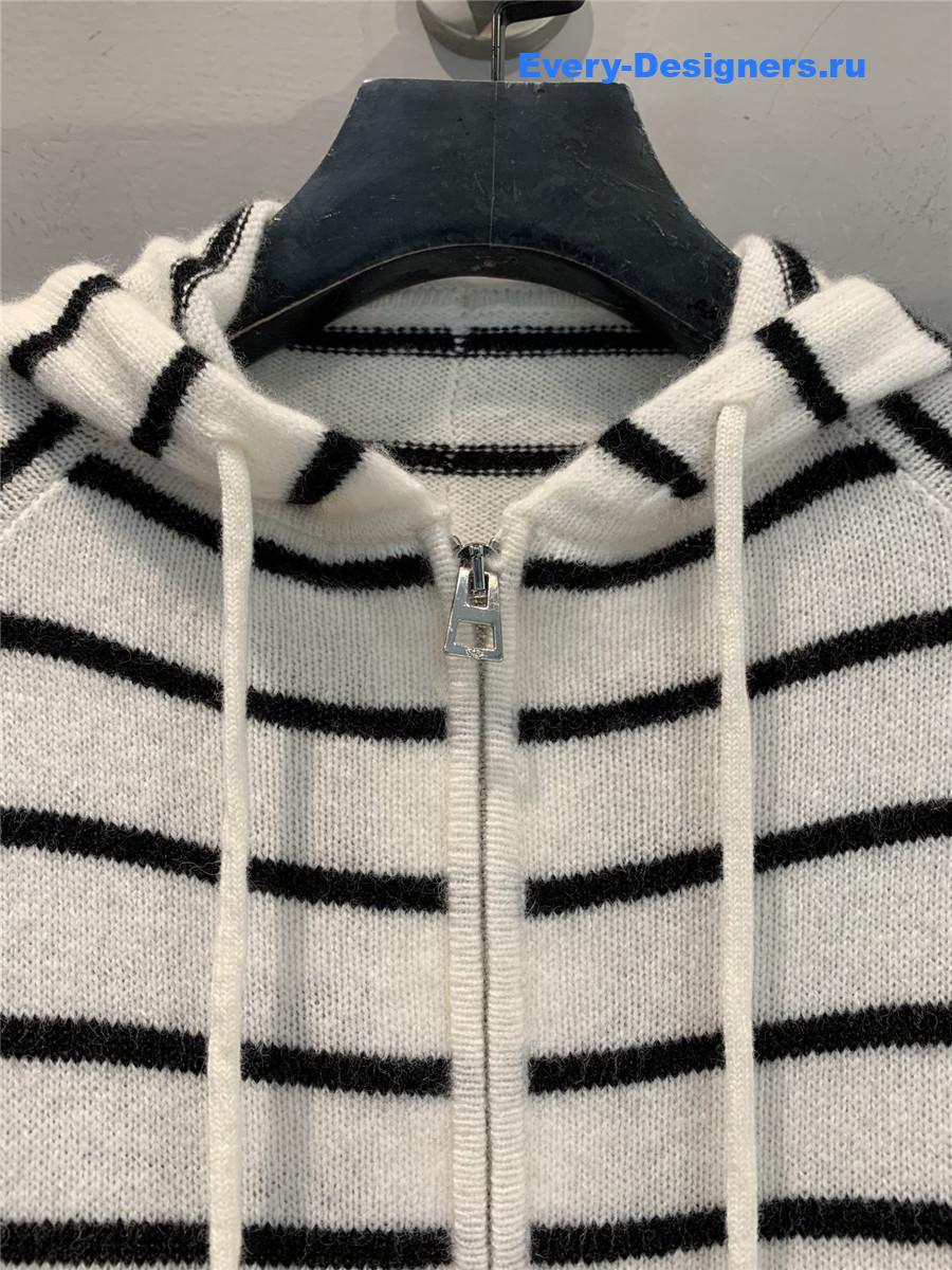 D10r D10riviera striped cardigan