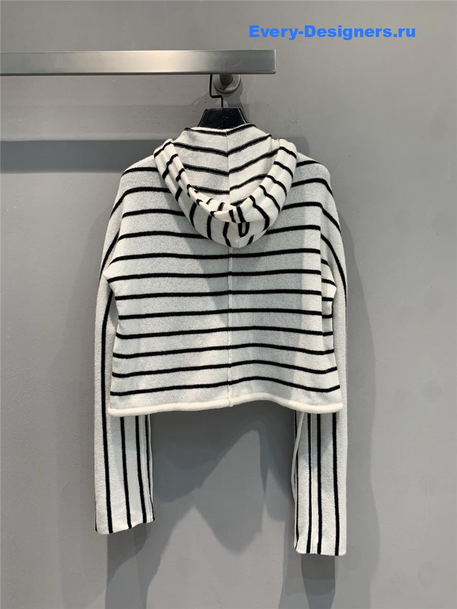 D10r D10riviera striped cardigan