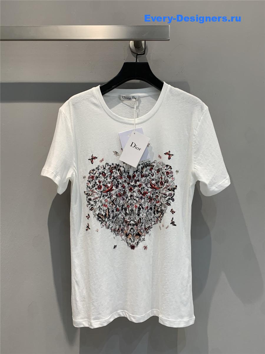 D10r D10ramour embroidered t-shirt