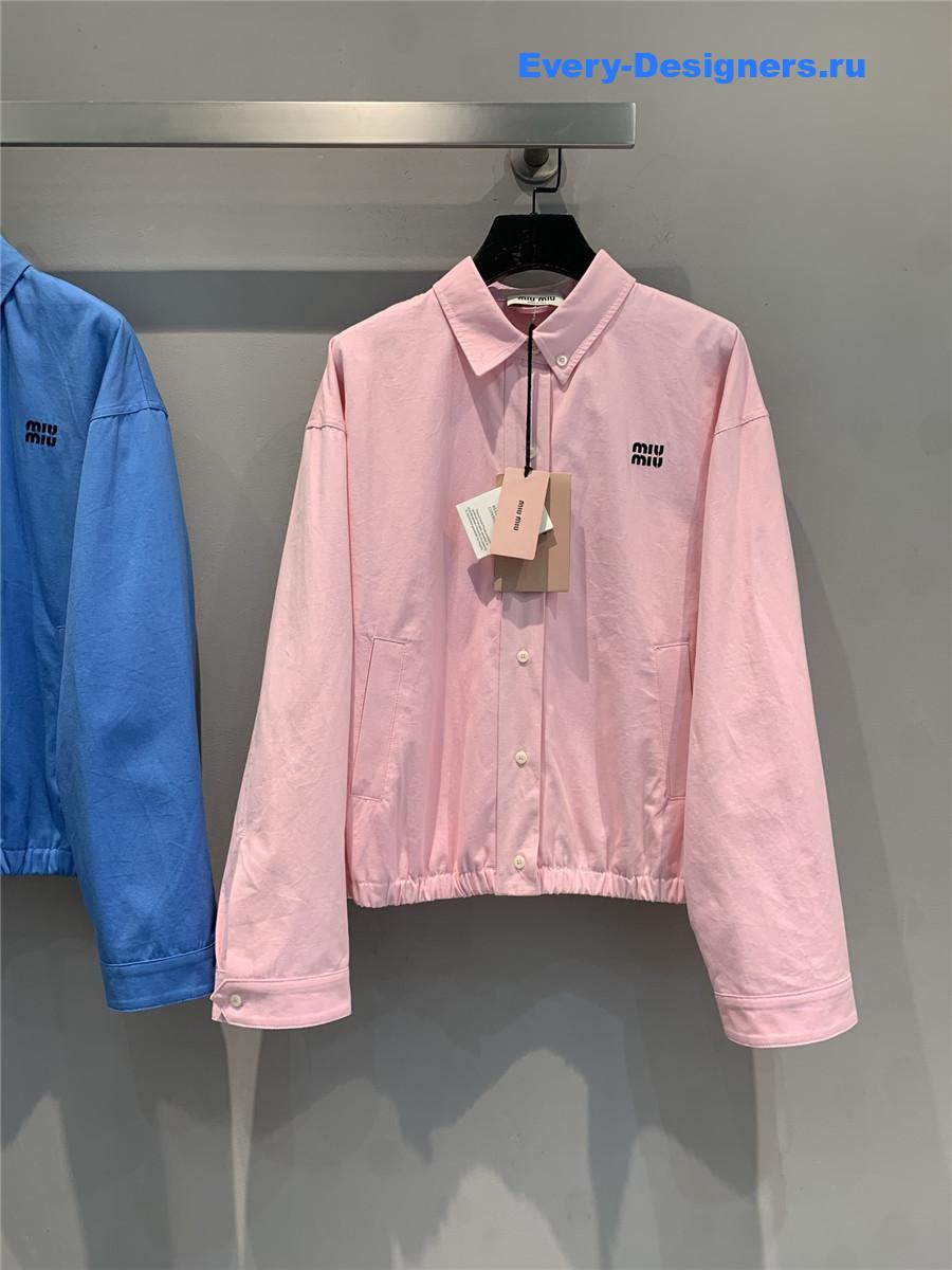 Miu Miu Pink Blouson Jacket