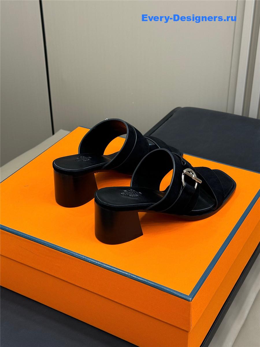 H**me5 kute 60 black sandals