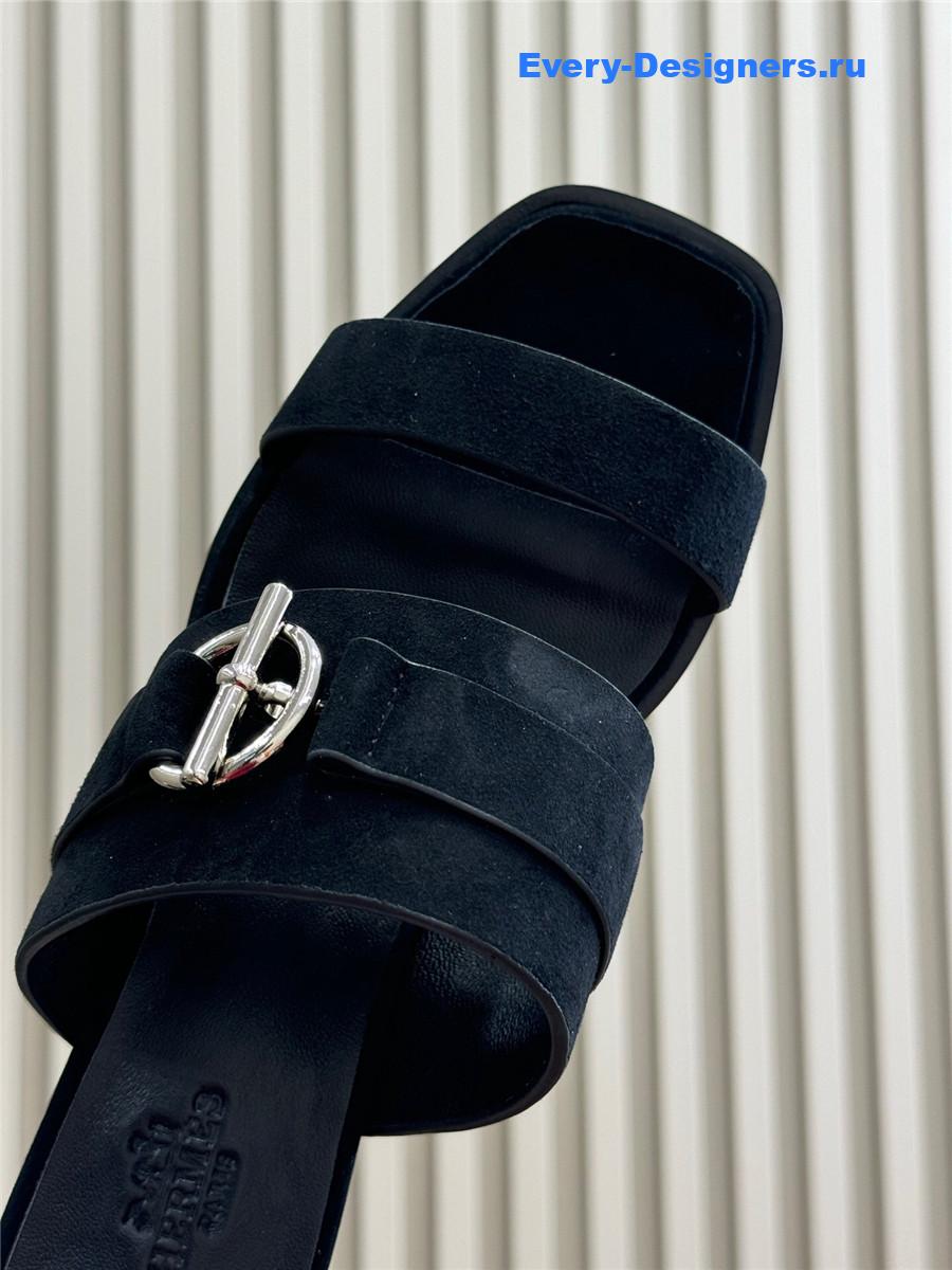 H**me5 kute 60 black sandals