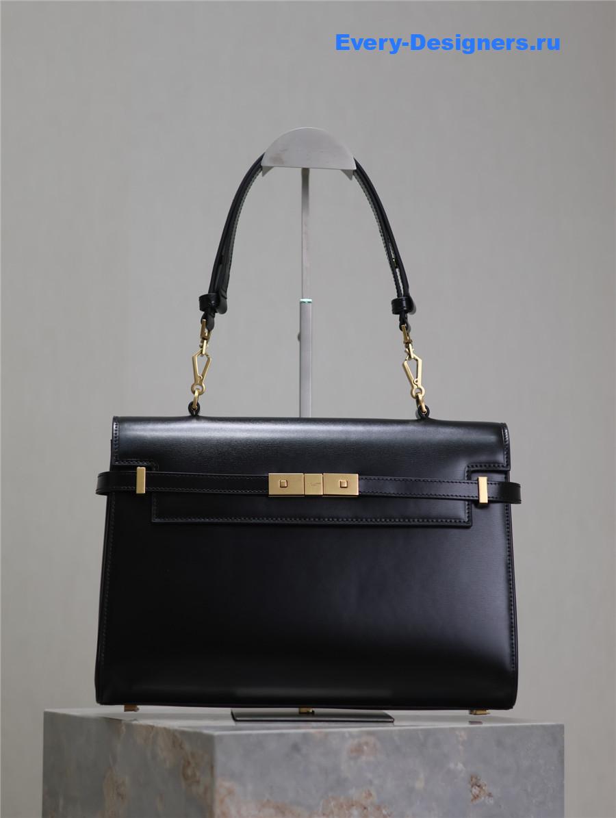 Sa1nt Lau*nt black manhattan bag